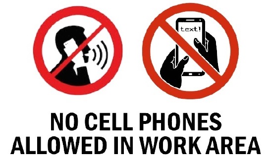 Image of No Phone Sign