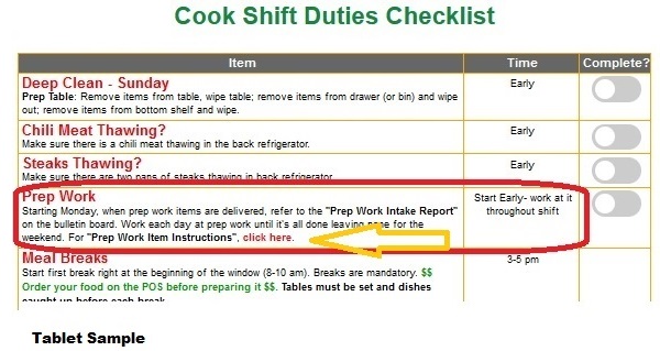 Image of Prepwork Intake Report