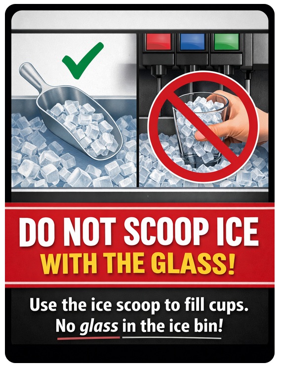 Scooping Ice